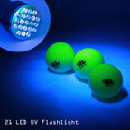R&L Night Golf Balls Glow In The Dark - Best Hitting Tournament Fluorescent Golf Ball- Long Lasting Bright Luminous Balls Rechar