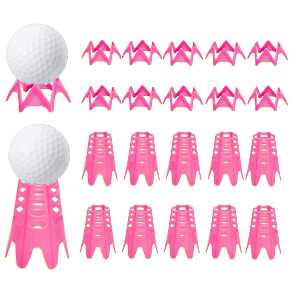 Plastic Golf Tees, Golf Simulator Tees For Home Indoor Golf Practice Training, Golf Mat Tees For Winter Turf And Driving Range, 