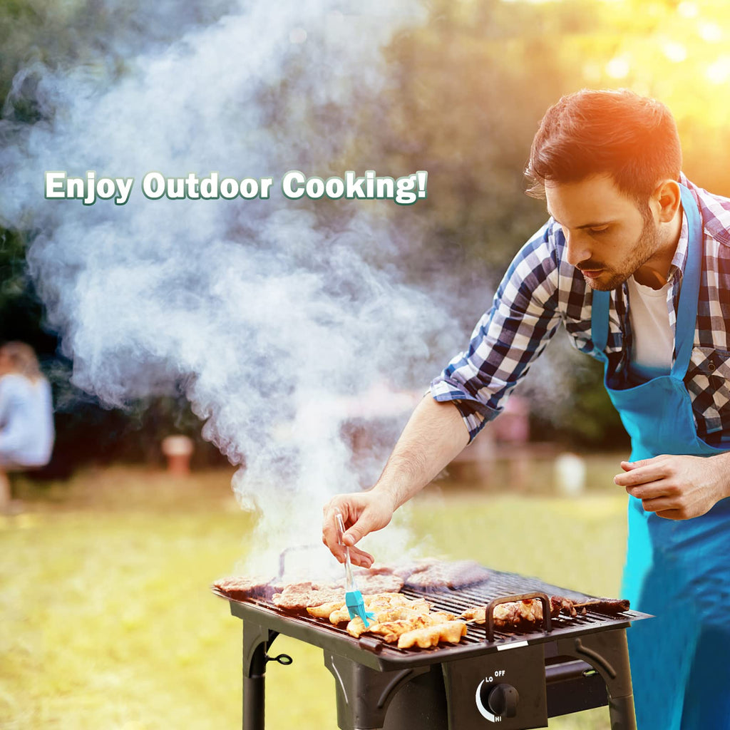 Goplus Outdoor Camping Stove, Single Burner Propane Gas Cooker W/Detachable Legs & 0-20 Psi Regulator & Csa Approval For Camp Pa