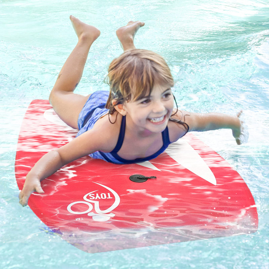 Bo-Toys Body Board Lightweight With Eps Core (Red, 33-Inch)