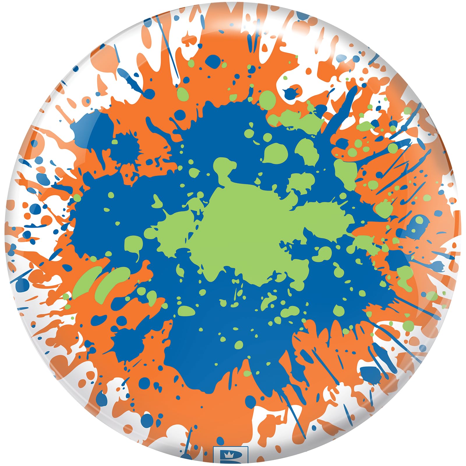 Brunswick Viz-a-Ball Bowling Ball (6lbs, Paint Splatter)