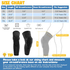 Knee Pads For Kids/Youth (Ages 5-15) - Shield Kneepads For Sports - Ideal Kneepad For Basketball, Baseball, Football, Wrestling,
