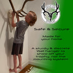 Dead On Display Skull Hanger, European Skull Hanger, Wall Mount For White Tail Deer, Mule Deer, Antelope, African Game, Bear, Ex