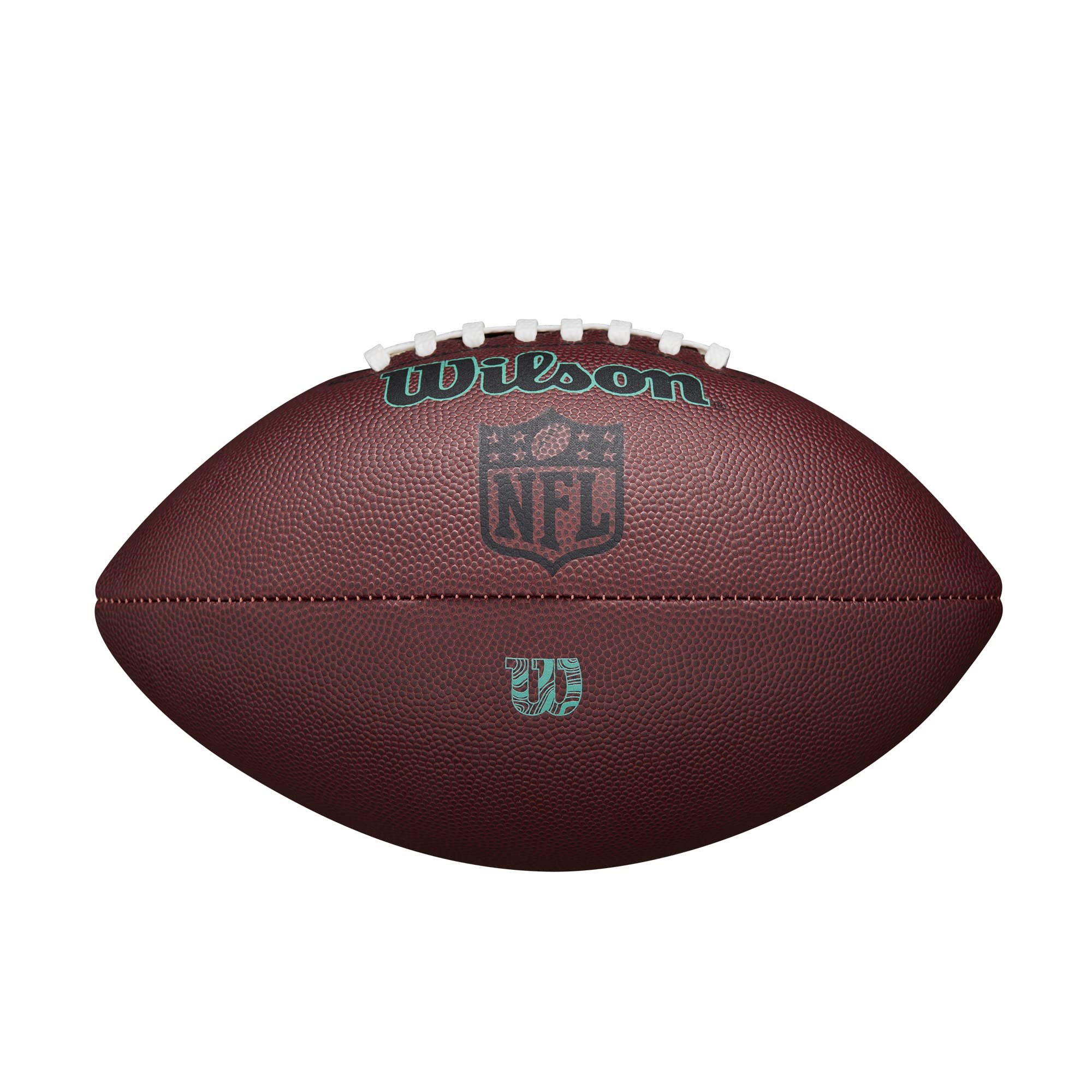 Wilson Nfl Ignition Gen Green Football - Brown, Peewee Size
