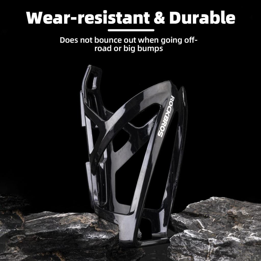Rockbros Bike Water Bottle Holder Ultra-Light Durable Bicycle Bottle Cages With Screws Tool, Universal Bike Cup Holder Rack For