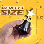 Star Trophy Awards - Pack Of 12 Bulk - 4.5 Inch, Gold Award Trophies For Kids Party Favors, Props, Rewards, Winning Prizes, Comp