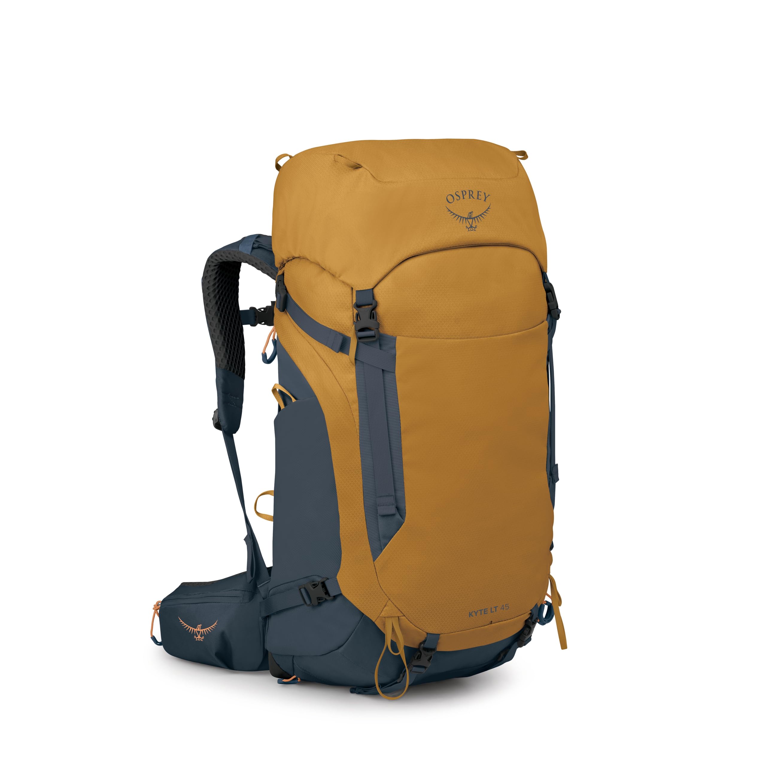 Osprey Kyte LT 45L Womens Backpacking Backpack - Lightweight Hiking & Camping Bag with Waterproof Raincover, Barley Brown