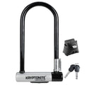 Kryptonite Kryptolok Standard Bike U-Lock, Heavy Duty Anti-Theft Bicycle U Lock, 12.7Mm Shackle With Mounting Bracket And Keys, 