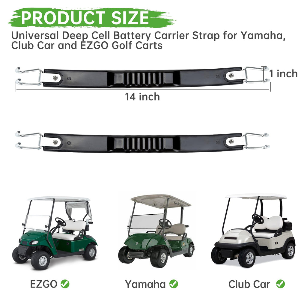 10L0L Golf Cart Battery Lifting Strap Works For Trojan Battery, Universal Deep Cell Battery Carrier Strap For Yamaha, Club Car A