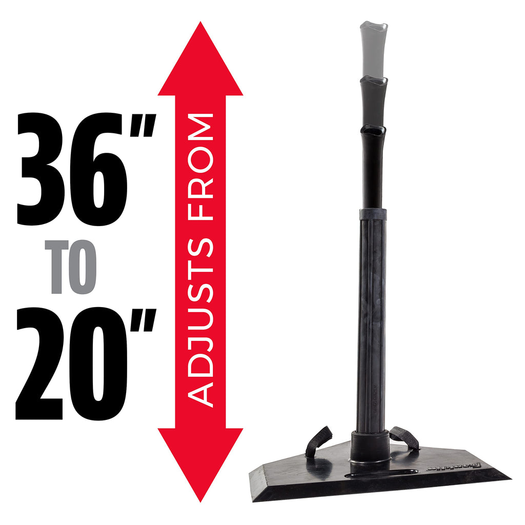 Franklin Sports Kids Teeball Batting Tee - 1 Position Hitting Tee For Teeball, Softball + Baseball + Stand - Adjustable Youth Te
