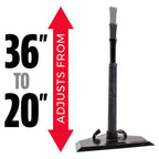 Franklin Sports Kids Teeball Batting Tee - 1 Position Hitting Tee For Teeball, Softball + Baseball + Stand - Adjustable Youth Te