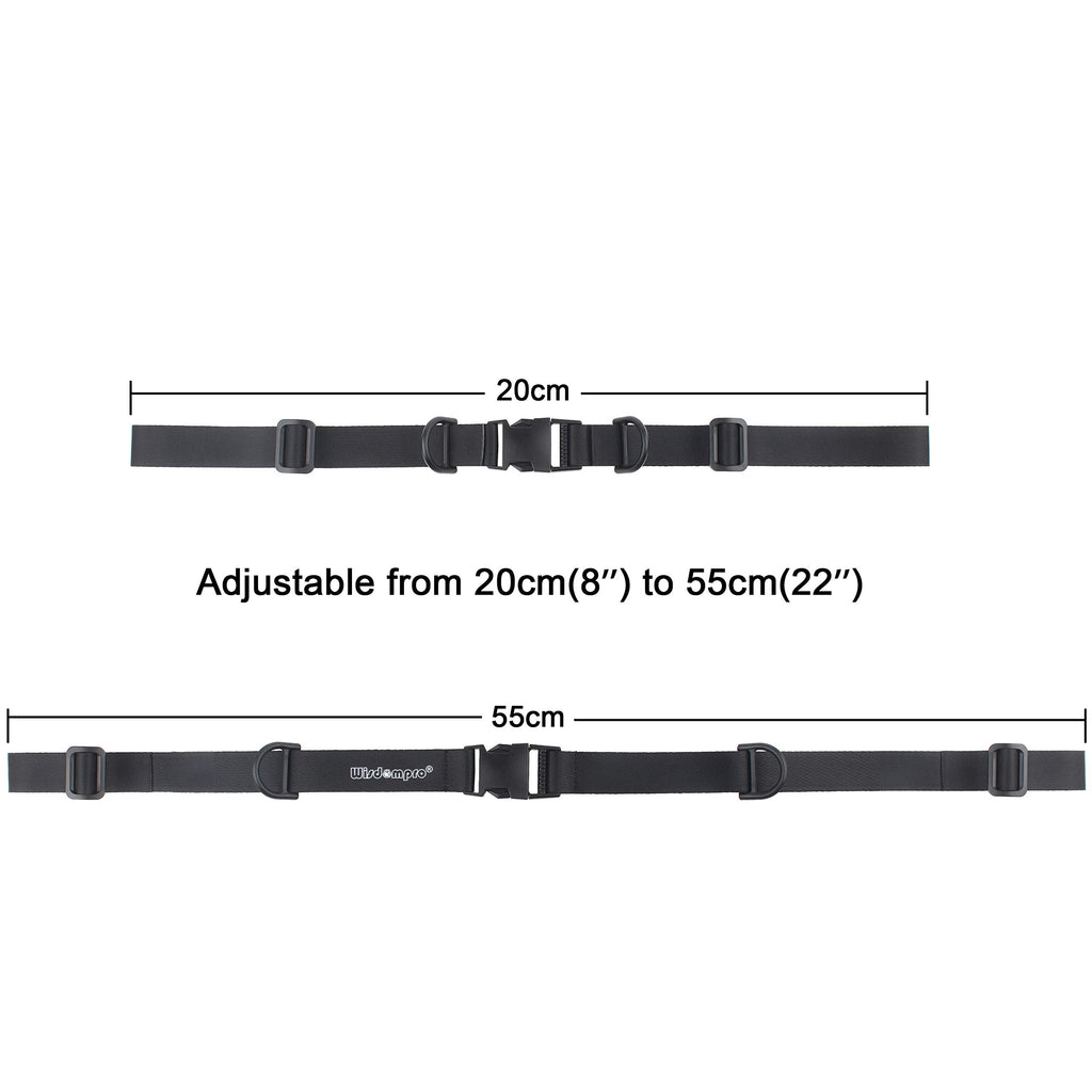 Wisdompro Backpack Chest Strap, Heavy Duty Adjustable Backpack Sternum Strap Chest Belt With Quick Release Buckle For Hiking And