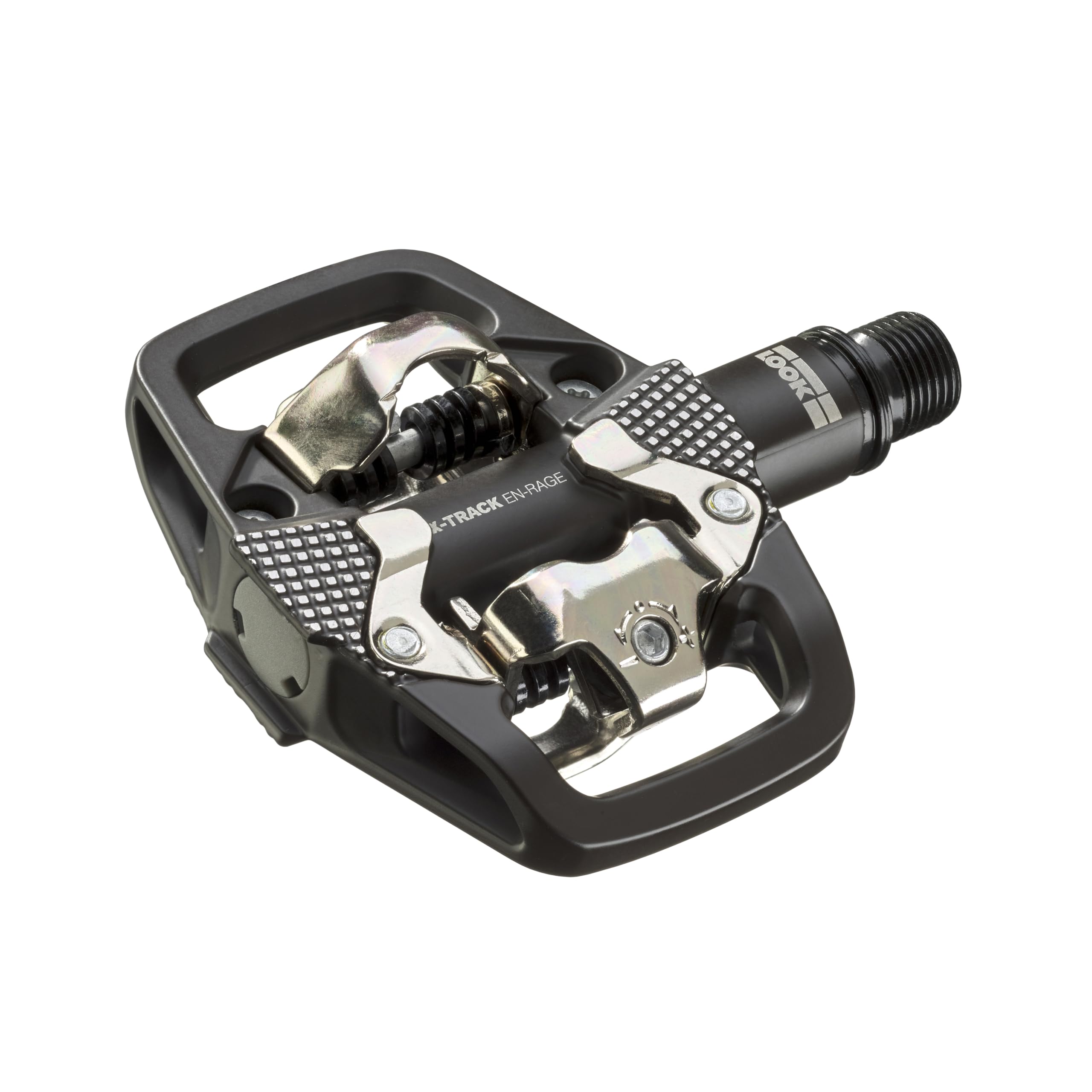 LOOK Cycle Bicycle Pedals, X-Track En-Rage MTB Pedals Standard SPD Mechanism Compatible Clipless Pedals