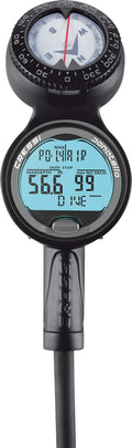 Cressi Scuba Diving Computer Console - Pressure Gauge, Compass - Console Donatello 3: Made in Italy
