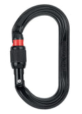 Petzl OXAN Carabiner - Screw-Lock, Black