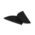 Dritz 1/2'' Covered All-Purpose Shoulder Pads-Black 2/Pkg