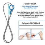 2 Packs Hydration Bladder Cleaning Kit, 8 In 1 Water Bladder Cleaning Brush Kit Includes Flexible Long Bladder Brush For Hose Sm