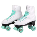 C SEVEN C7skates Quad Roller Skates | Retro Design (Mint, Women's 5 / Youth 4)