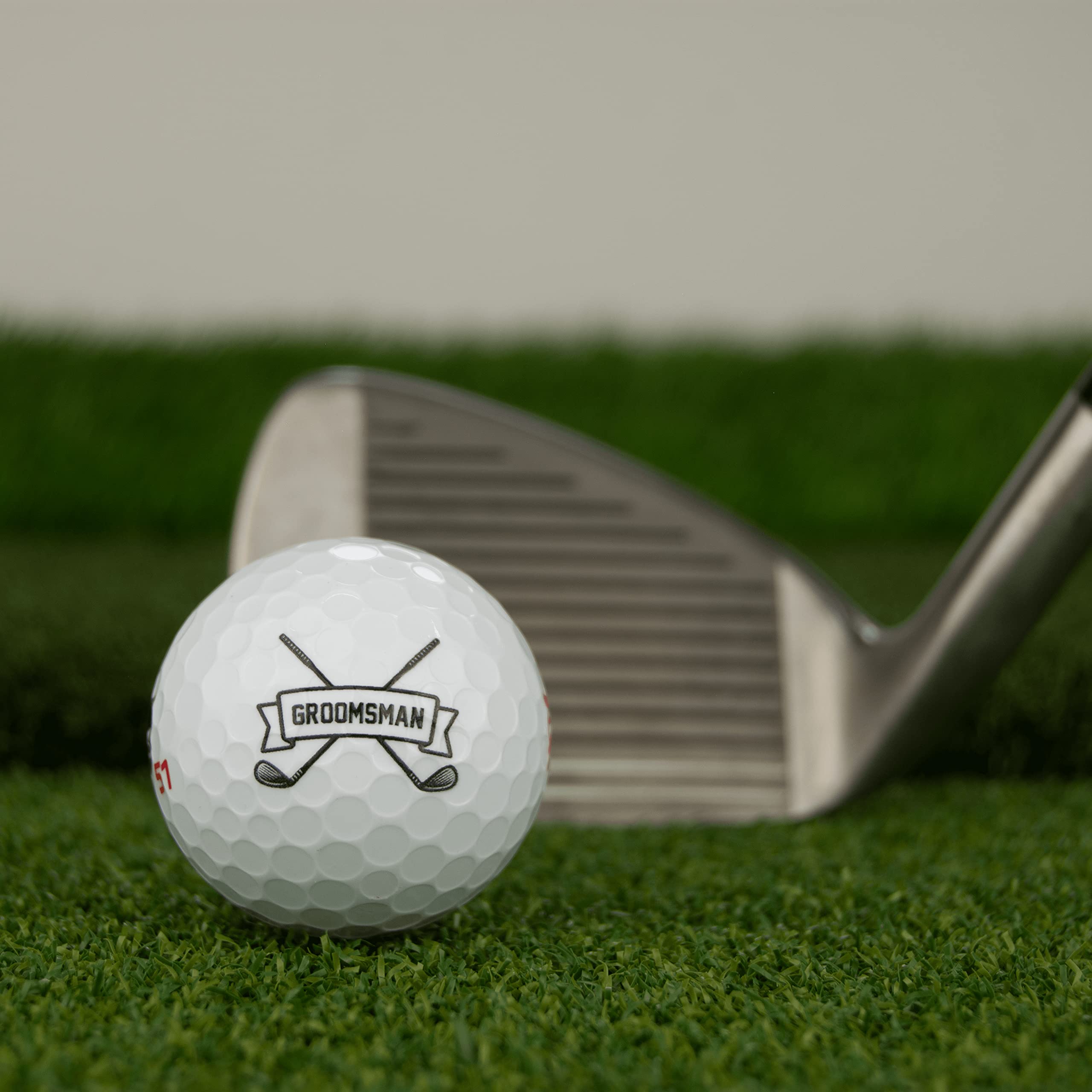 Groomsman Golf Balls, Wilson Staff Elite, Groomsmens Gifts, One Dozen