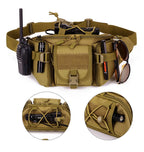 Creator Tactical Waist Pack Military Fanny Pack Outdoor Army Waist Bag Large Waist Pack For Daily Life Cycling Camping Hiking Hu