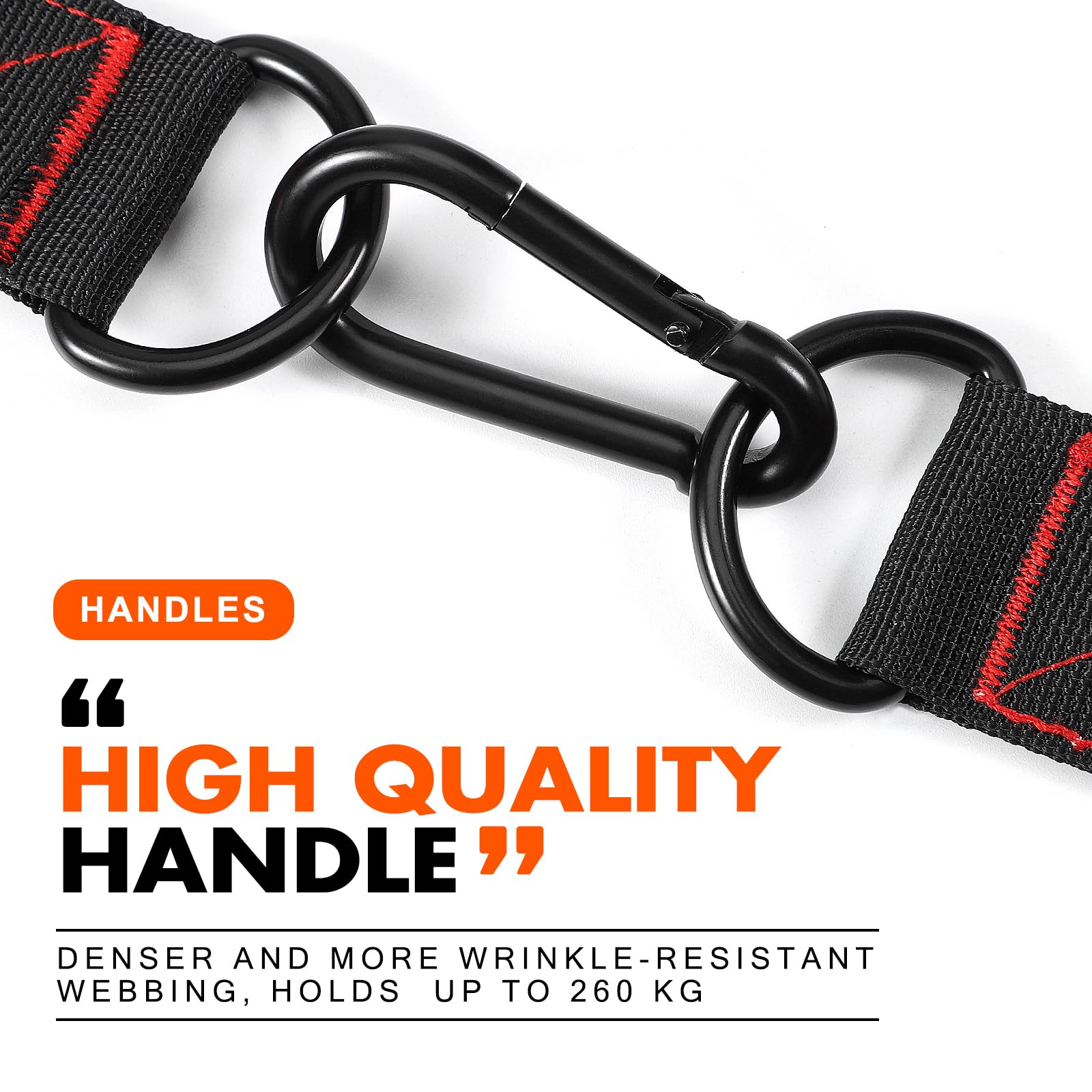 Hpygn Exercise Handles, Replacement Fitness Equipment For Pilates,Yoga,Strength Trainer, Heavy Duty Comfortable Cable Handle Com