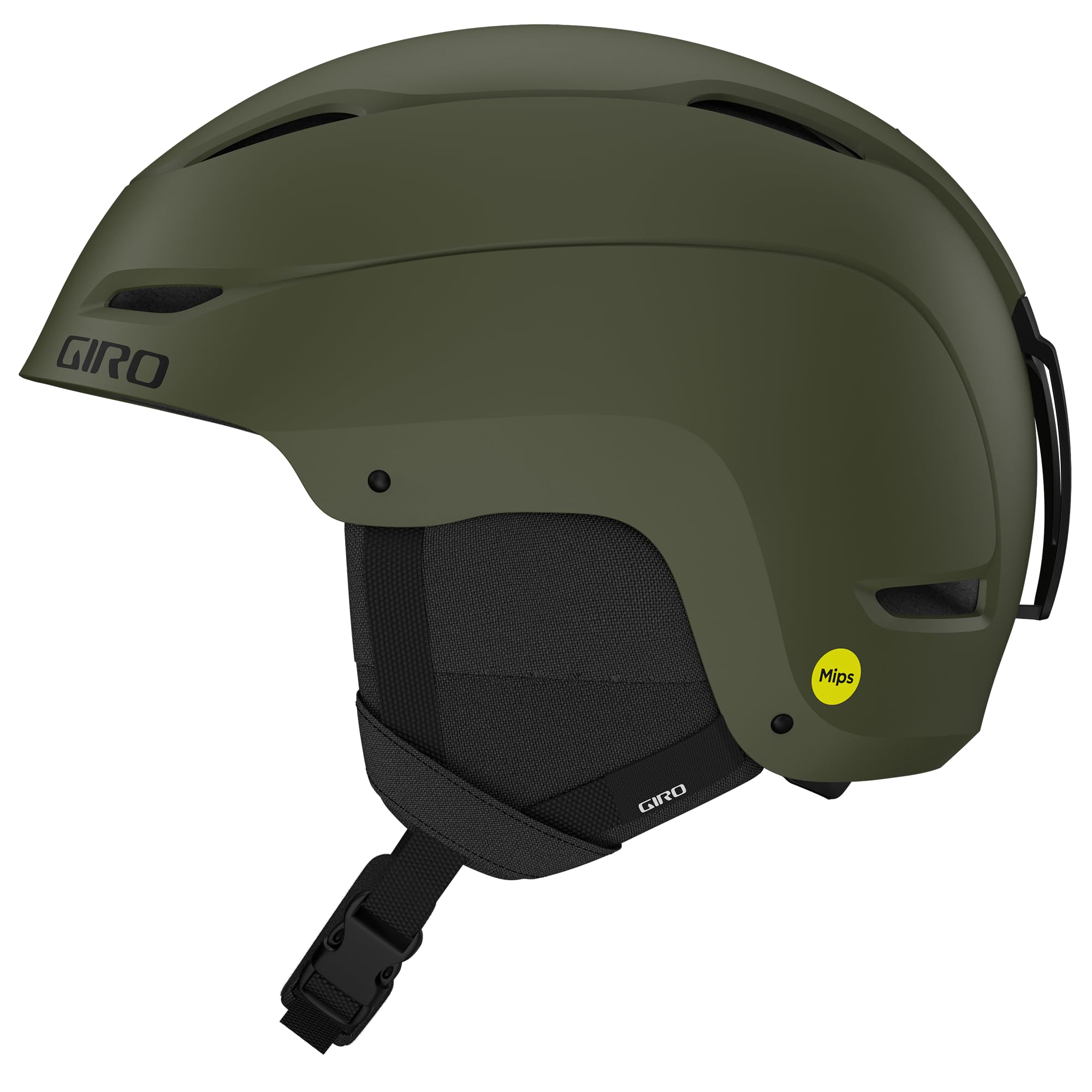 Giro Ratio MIPS Ski Helmet - Snowboard Helmet for Men, Women & Youth - Matte Trail Green - Size S (55.5-59cm)