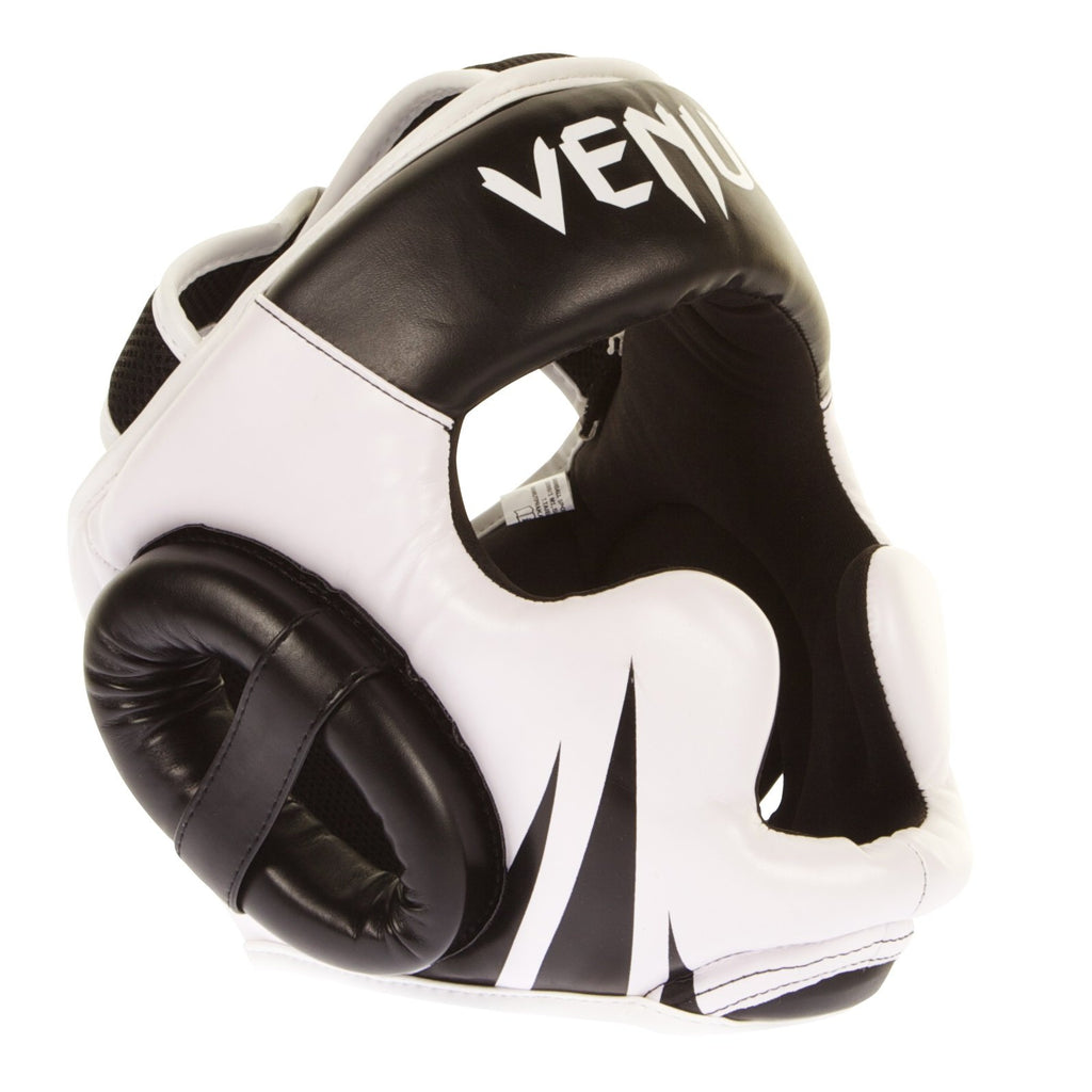 Venum Challenger 20 Headgear, Blackwhite