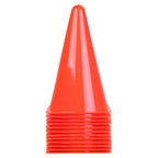Cartman 9 Inch 12 Pack Plastic Training Cones Traffic Cones, Indoor Outdoor And Festive Events Field Marker Agility Cones For So