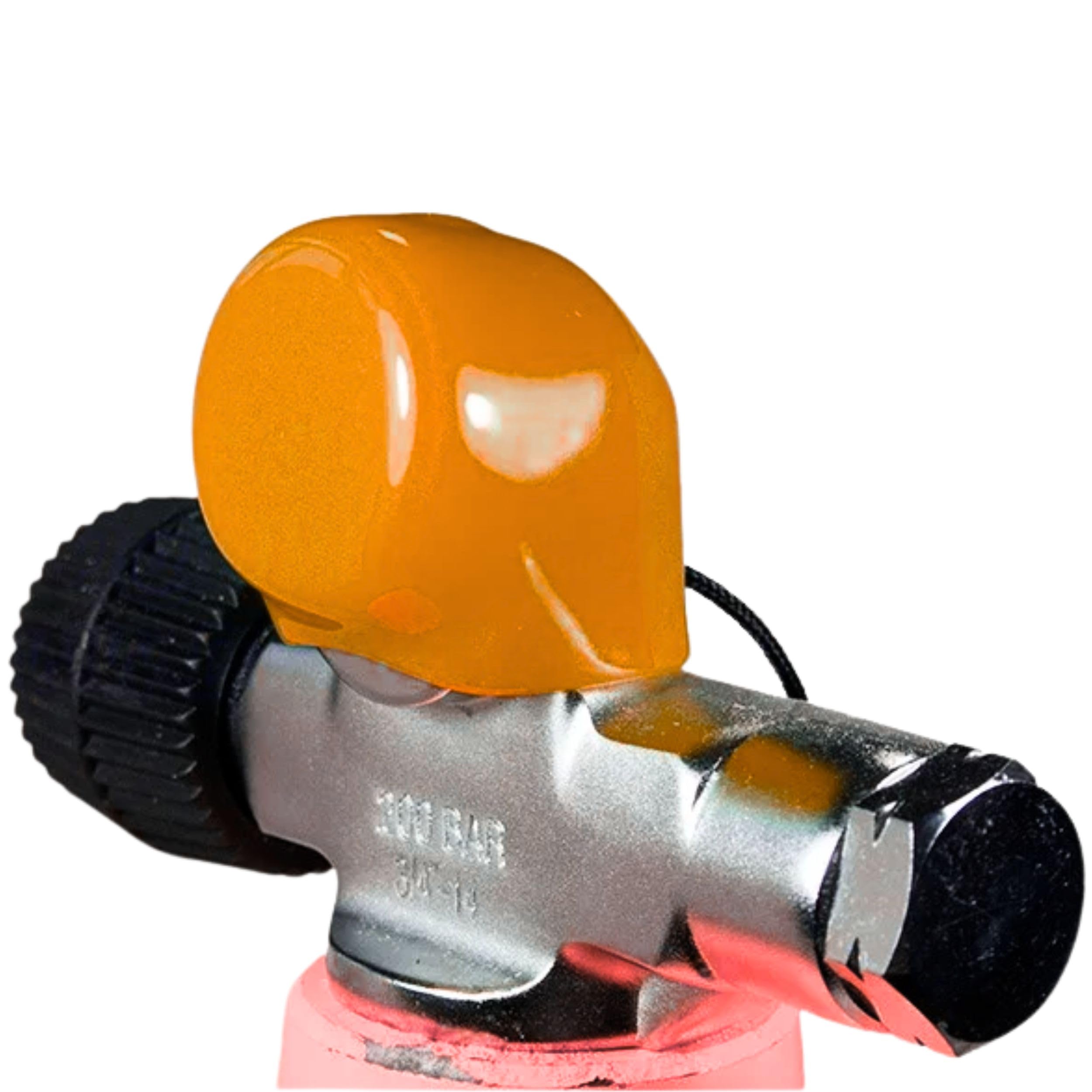 Scuba Choice Scuba Diving Tank Valve Cap Protector, Orange