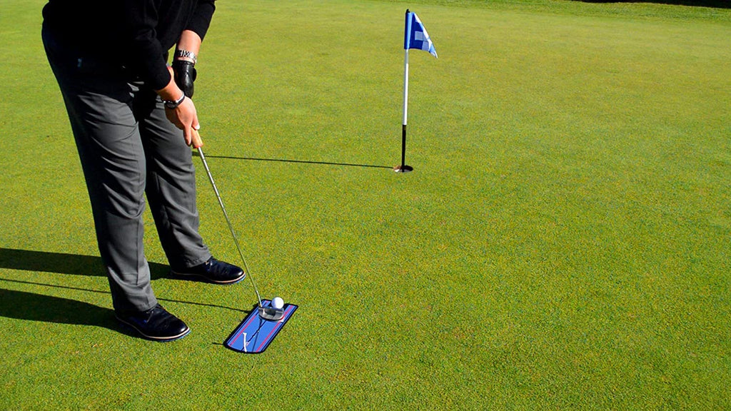 Hh-Golf? Golf Putting Alignment Mirror, Portable Putting Practice Trainer, Trainer Eye Line Practice Your Putting Alignment Tool