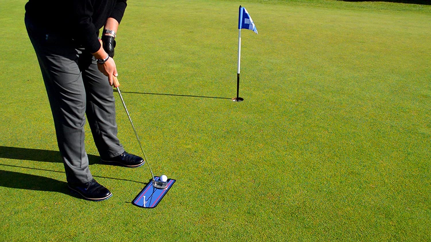 Hh-Golf? Golf Putting Alignment Mirror, Portable Putting Practice Trainer, Trainer Eye Line Practice Your Putting Alignment Tool