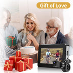 Bike Camera Rechargeable Battery 360 Rotation - 3 Mins Easy Install Handlebar Bicycle Camera With Rear View Monitor Color Night