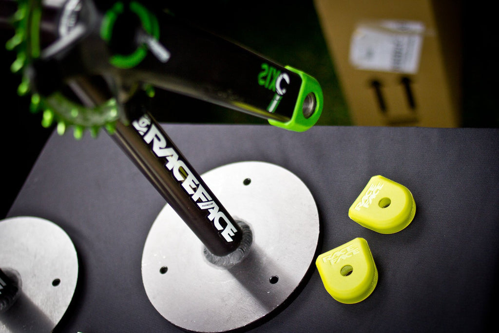 Raceface Crank Boots Small Green For Aluminum Cranks
