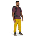 Osprey Talon 22L Mens Lightweight Hiking Backpack - Small Daypack for Travel & Camping, Phantom Grey/Dark Charcoal