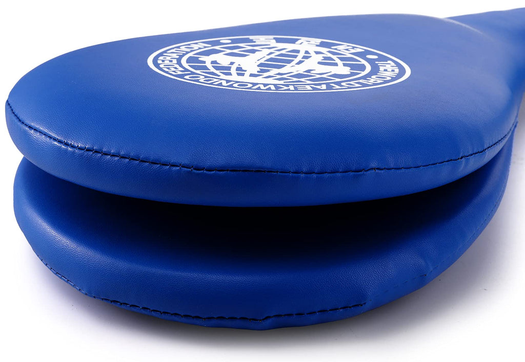 Nicunom 2 Pack Taekwondo Kick Pads, Durable Striking Pad Target Tkd Karate Martial Arts Strike Targets Kickboxing Training, Blue