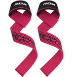 Rdx Weightlifting Straps, 5Mm Neoprene Padded Anti Slip 60Cm Hand Bar Support Grips,Wrist Strap For Strength Training Equipment 