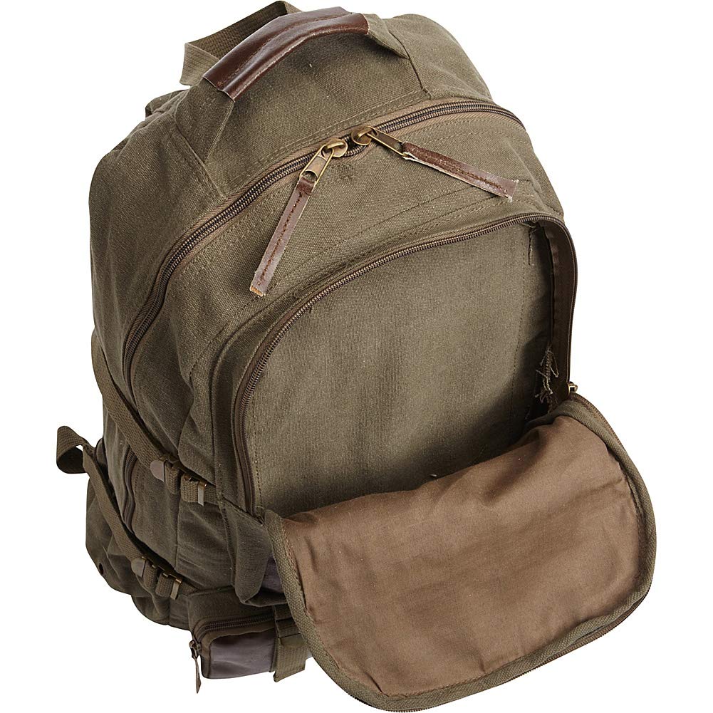 Retro Cantabrian Excursion Rucksack - Vintage Brown