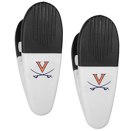 Siskiyou Sports Ncaa Virginia Cavaliers Chip Clips Team Colors One Size