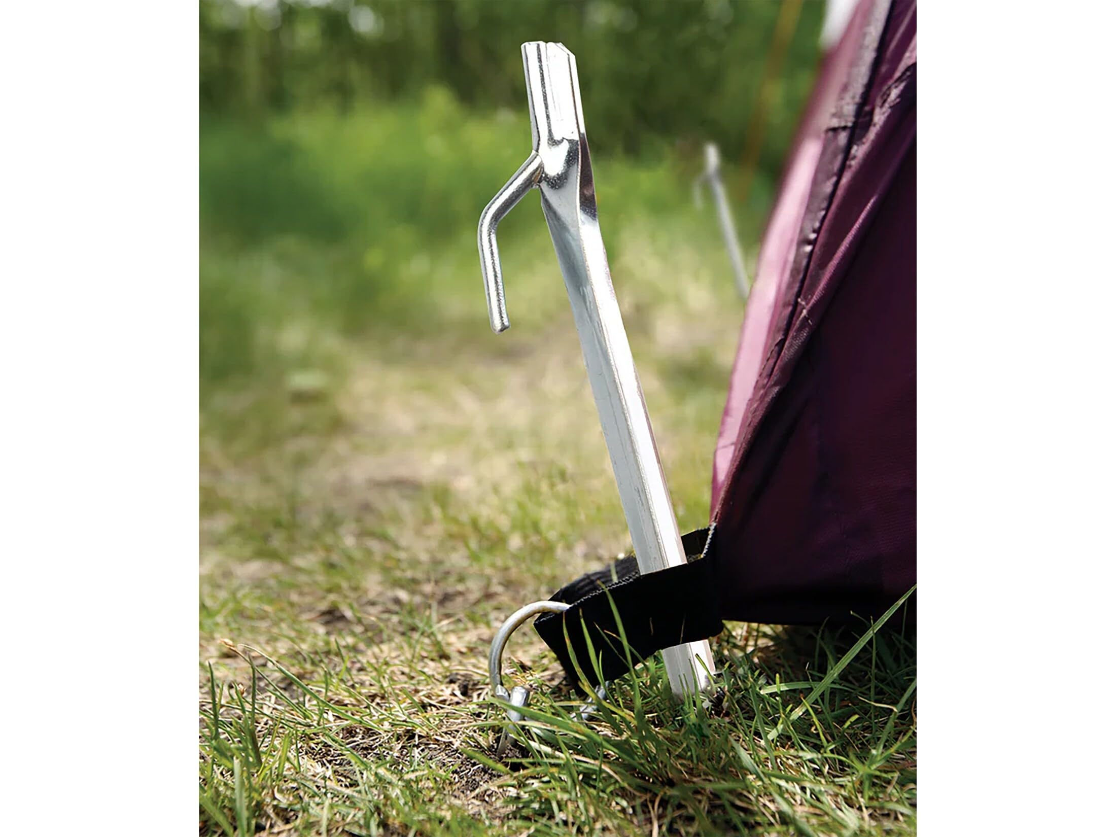 Coghlans 9'' Steel Tent Pegs, 4-Pack