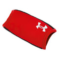 Chin Strap Covers Red/White Osfa