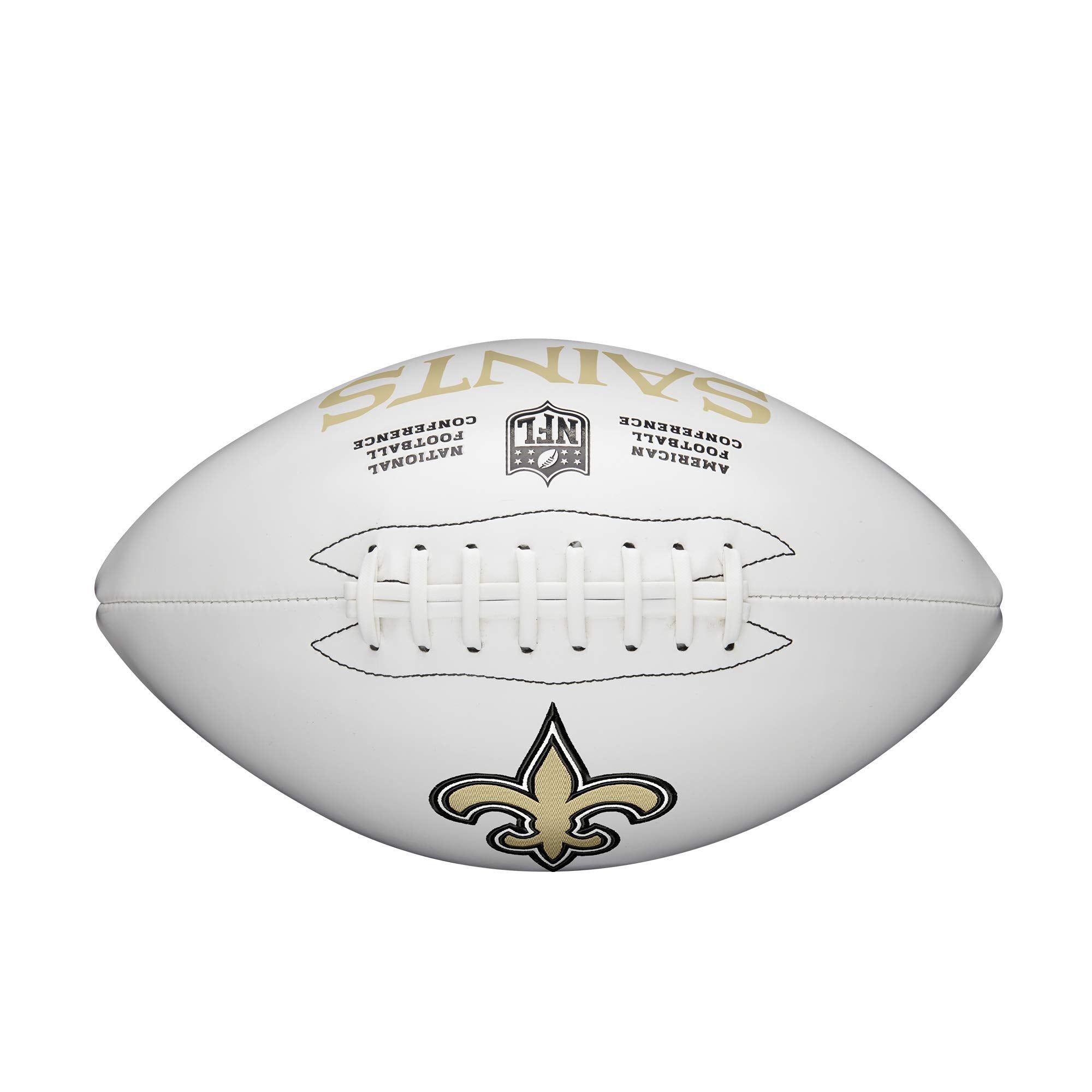 Wilson Nfl Live Signature Autograph Football - Official Size, New Orleans Saints
