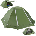 Clostnature Lightweight 2-Person Backpacking Tent - 4 Season Ultralight Waterproof Camping Tent, Large Size Easy Setup Tent for 