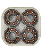 Bronson Speed Co. Raw Box/8 Skateboard Bearings - 1 Set