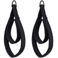 Tobwolf 2Pcs Pilates Double Loop Straps For Reformer, Feet Fitness Equipment Straps, Double Padded D-Ring Loops, Yoga Double Loo
