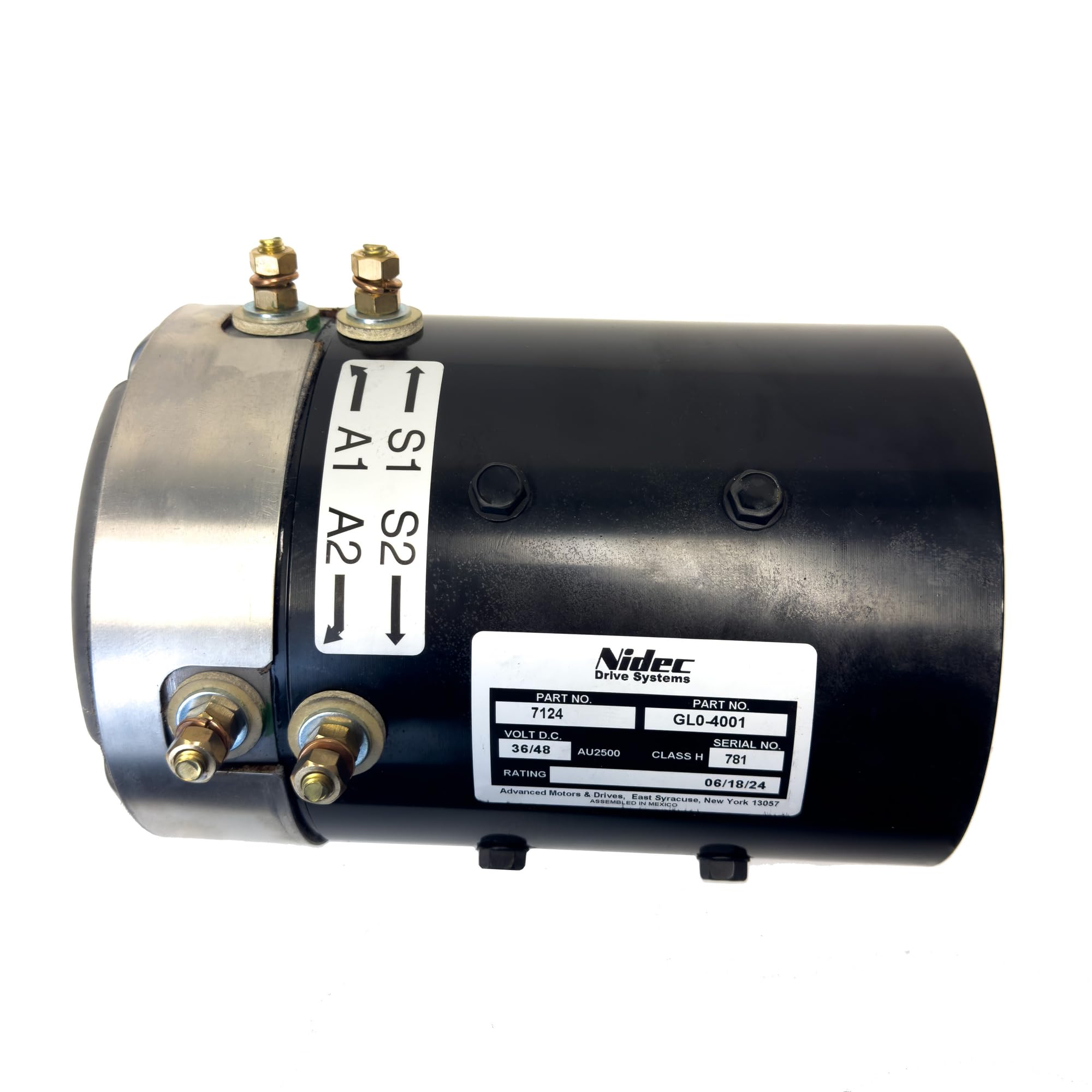 Performance Plus Carts AMD Series Wound Torque Motor for EZGO Golf Cart | 36V-48V Performance Motor | Compatible with 1988-1994 