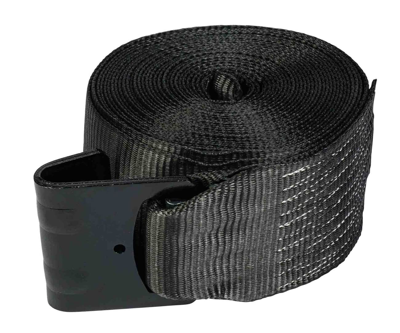 Mytee Products Winch Straps 4 X 30 Black Heavy Duty Tie Down Wflat Hook Wll 5400 Lbs  4 Inch Cargo Control For Flatbed Truck Uti