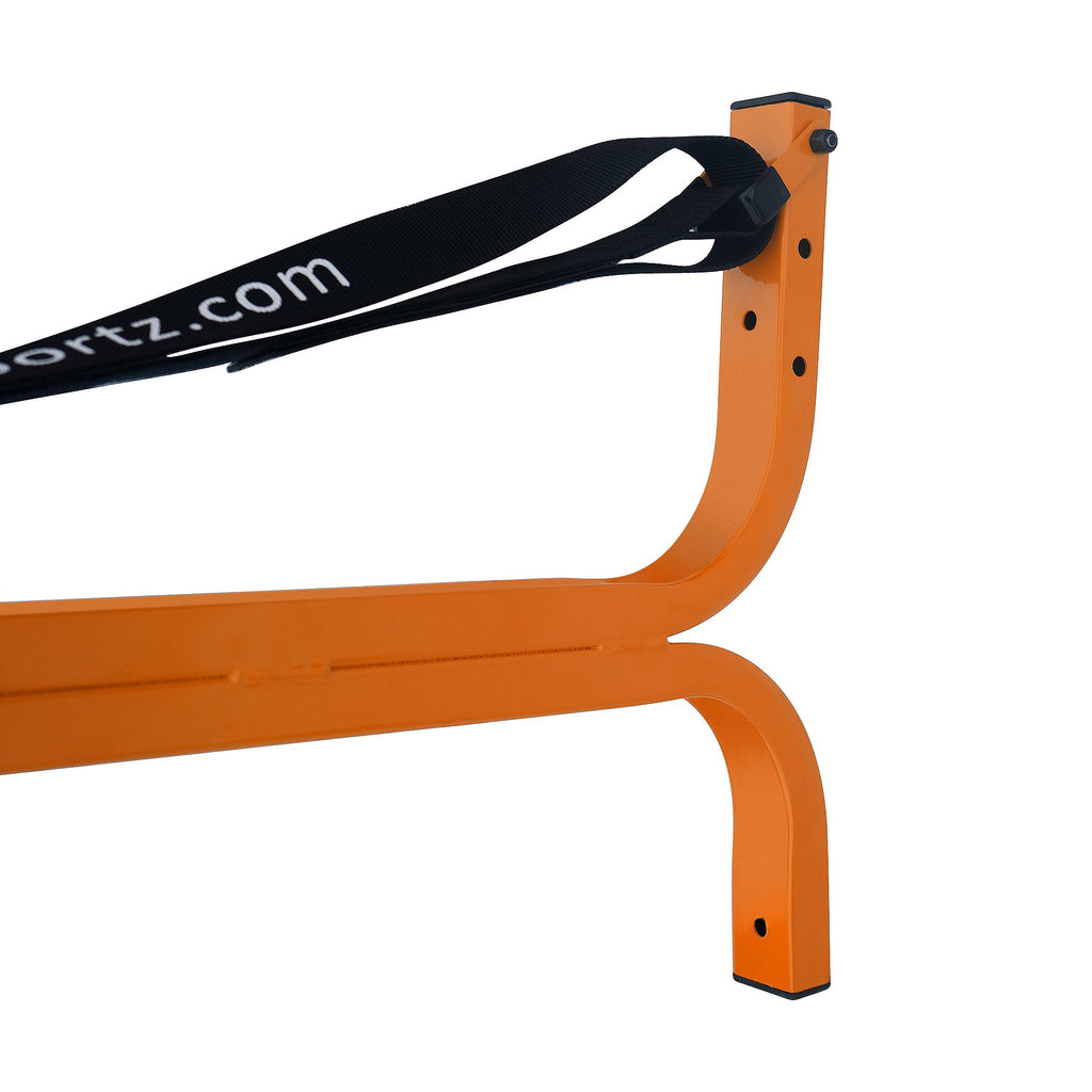 Rad Sportz Canoe Hanger Kayak Rack And Stand-Up Paddle Board Holder Yellow Holds Up To 110 Pounds
