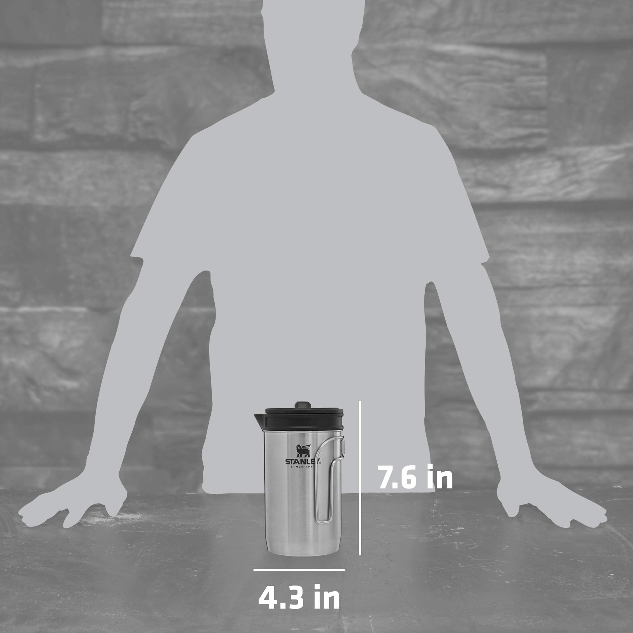 Stanley Adventure All-In-One Boil + Brew French Press  32 Oz
