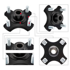 Drive-Up 2 Pack Ezgo Rear Wheel Hub Flange Plate For Rxv Electric 2008-Up Golf Cart Rear Axle Hub Assembly Oem 604112