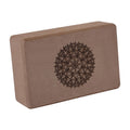 Trendynest Yoga Block Practical Accessories Accessory For Meditation Home Gym Stability Brown